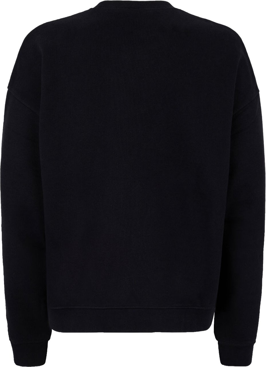 Dsquared2 Signature Relax Fit Crewneck Zwart