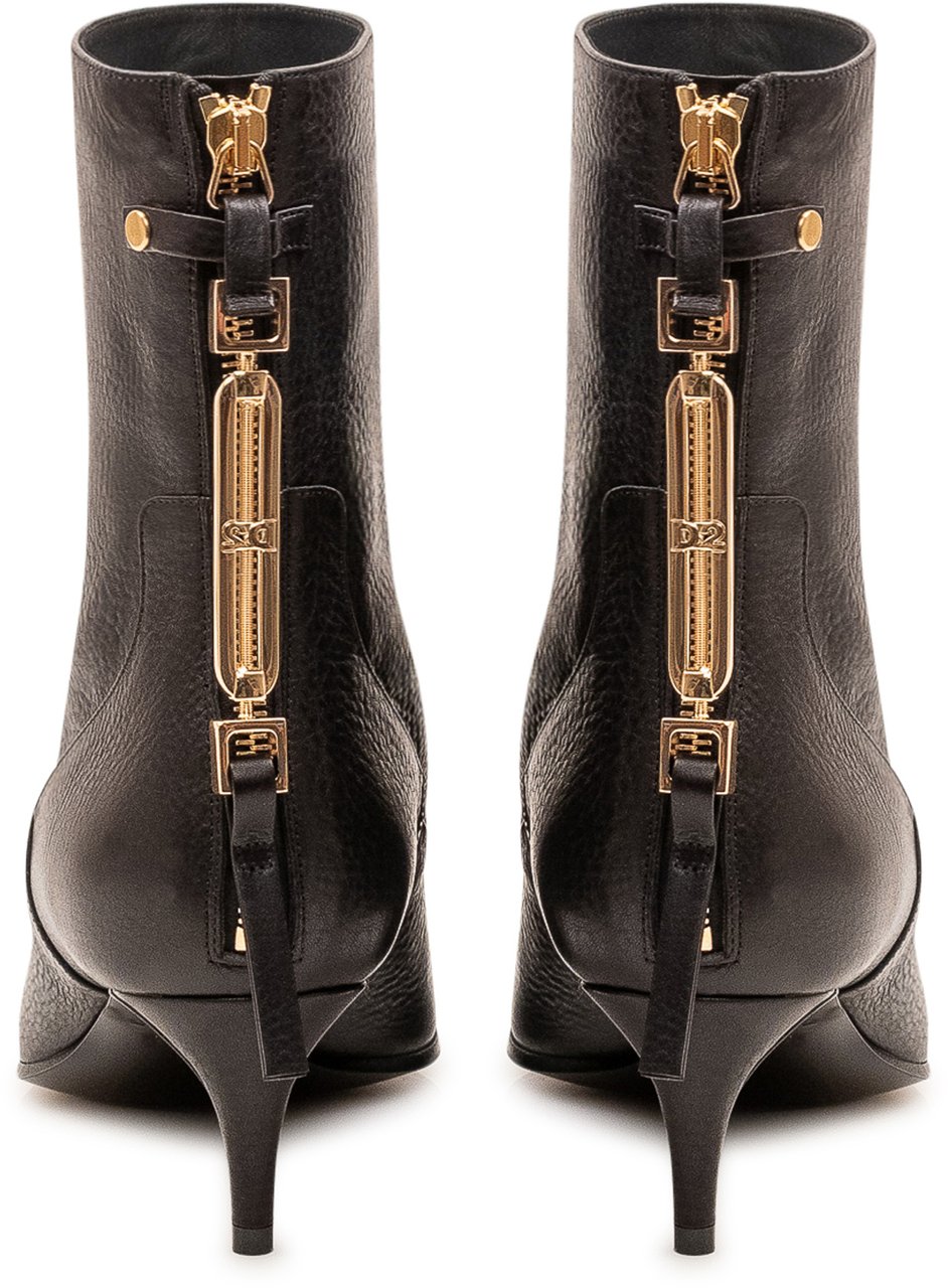 Dsquared2 ANKLE BOOTS VITELLO Zwart