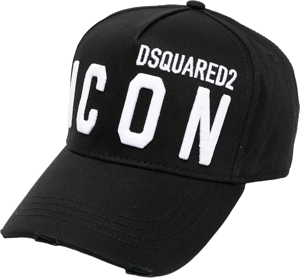 Dsquared2 Icon Logo Baseball Cap Zwart