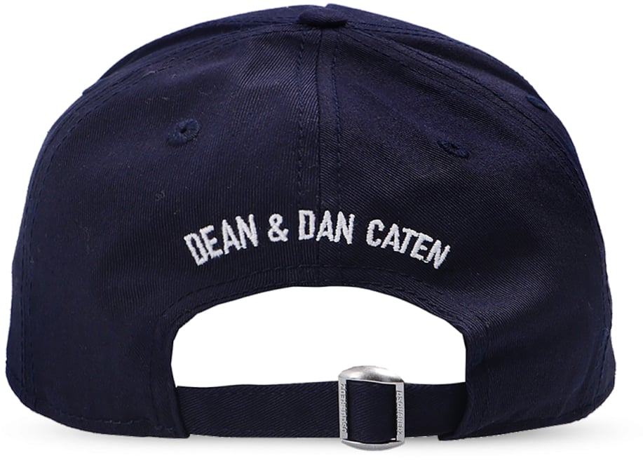 Dsquared2 Icon Logo Baseball Cap Blauw