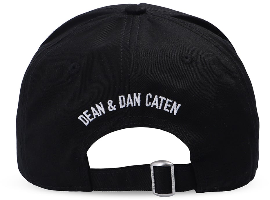 Dsquared2 Icon Logo Baseball Cap Zwart