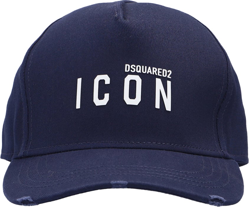 Dsquared2 Icon Logo Baseball Cap Blauw
