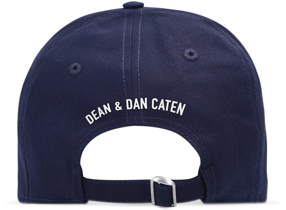 Dsquared2 Icon Logo Baseball Cap Blauw