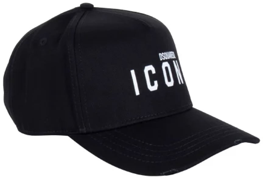 Dsquared2 Icon Logo Baseball Cap Zwart