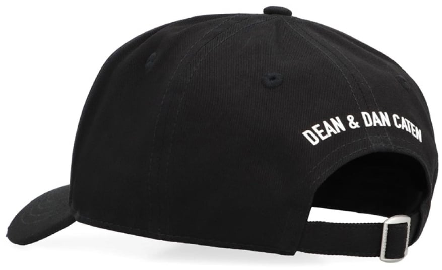Dsquared2 Icon Logo Baseball Cap Zwart