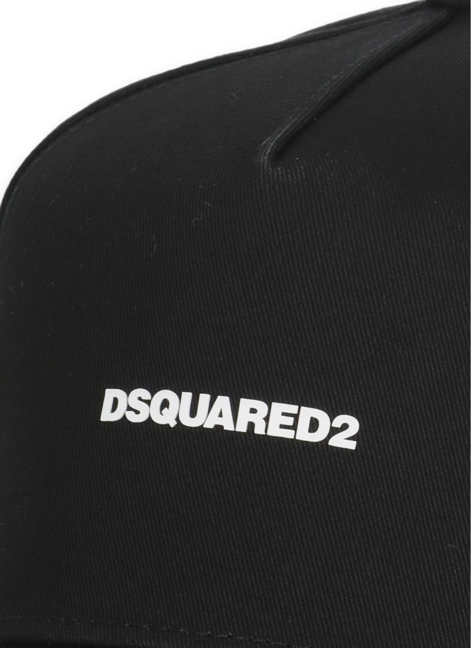 Dsquared2 Hats Black Zwart