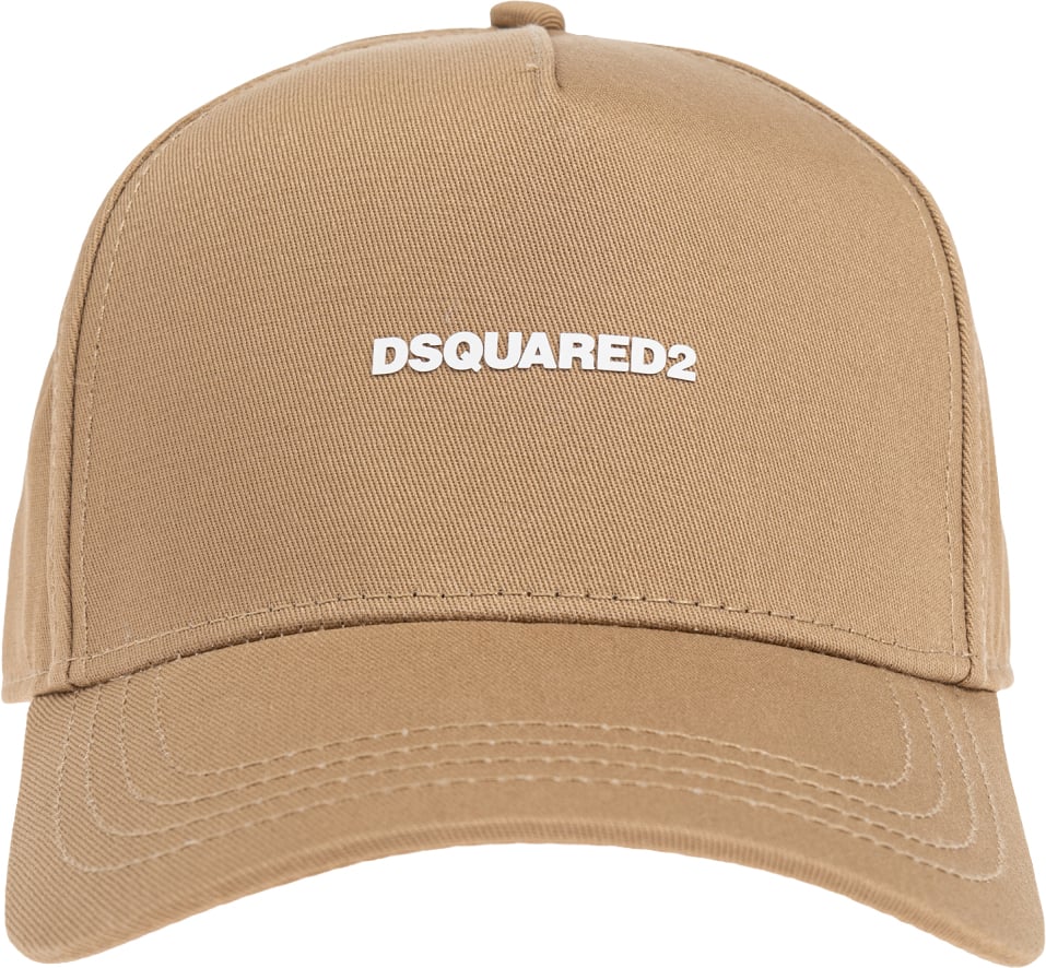Dsquared2 Mini Logo Baseball Cap Beige