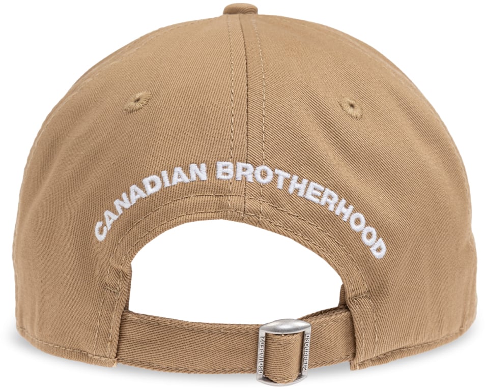 Dsquared2 Mini Logo Baseball Cap Beige