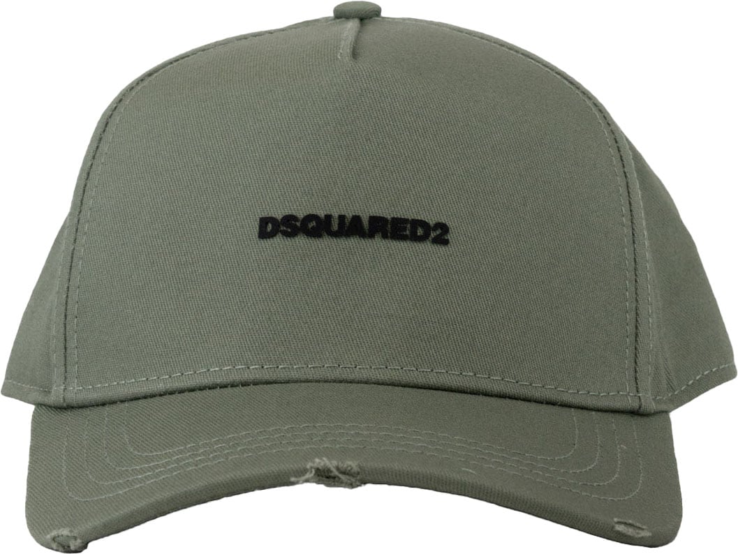 Dsquared2 Hats Military Groen