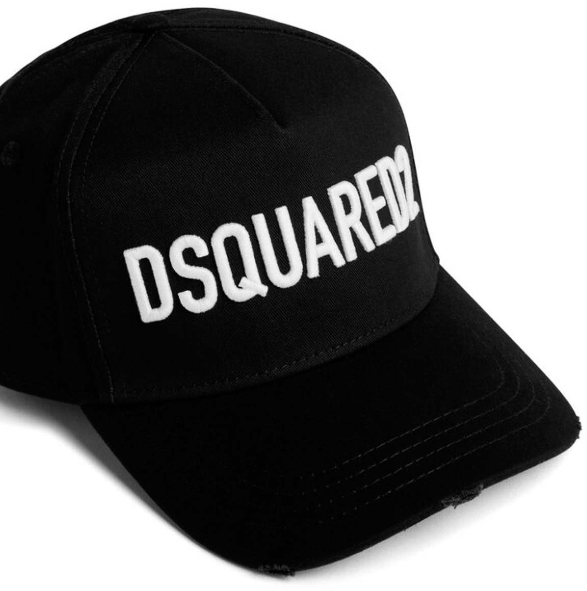 Dsquared2 Logo Baseball Cap Zwart