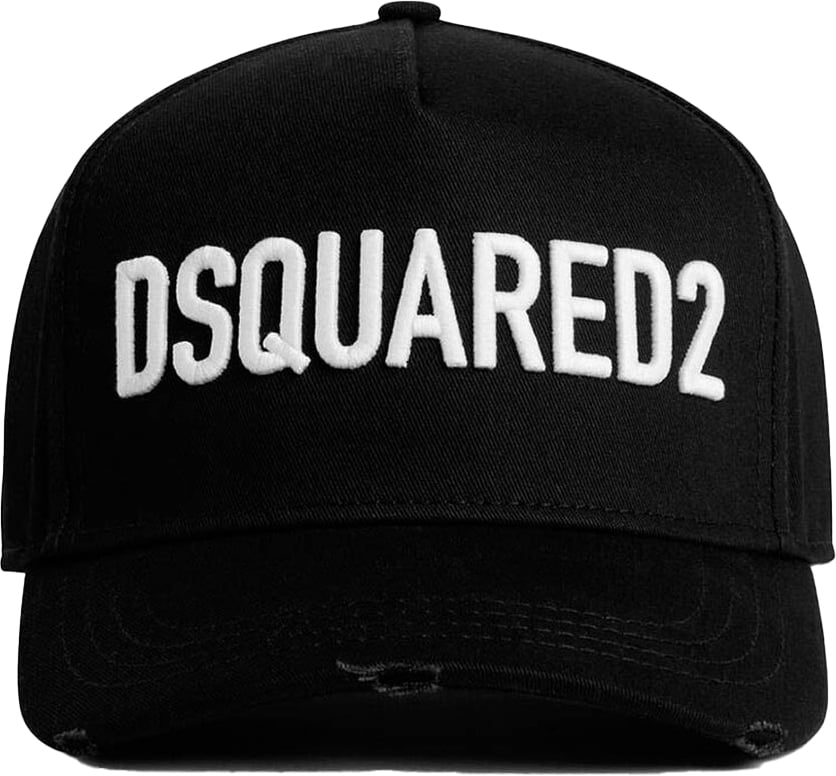 Dsquared2 Logo Baseball Cap Zwart