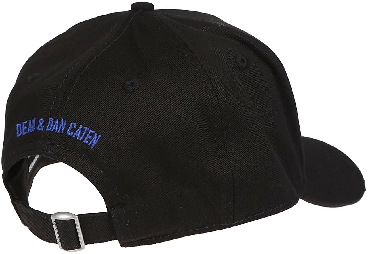 Dsquared2 Technicolor Baseball Cap Black Zwart