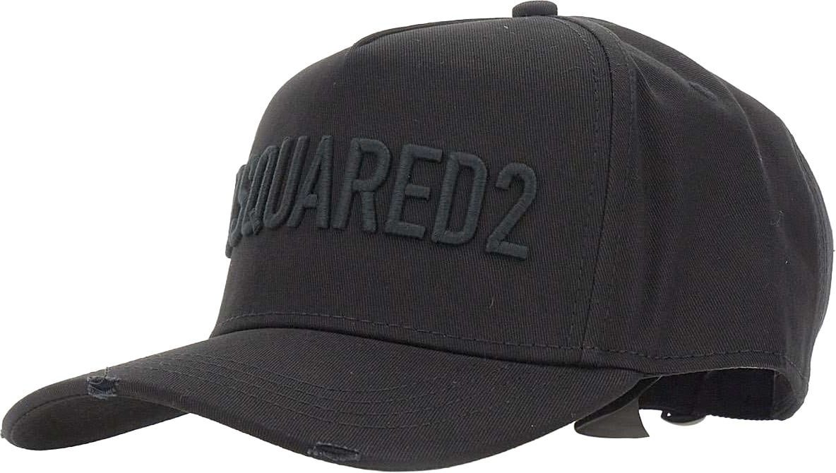 Dsquared2 Scarfs Black Zwart