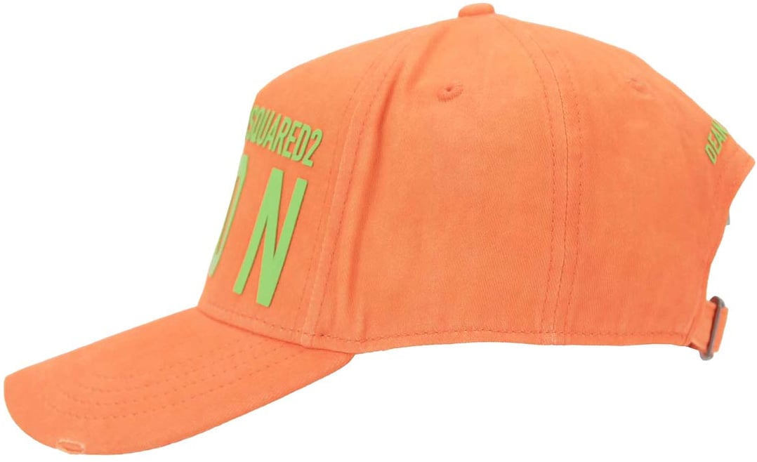 Dsquared2 Icon Logo Baseball Cap Oranje