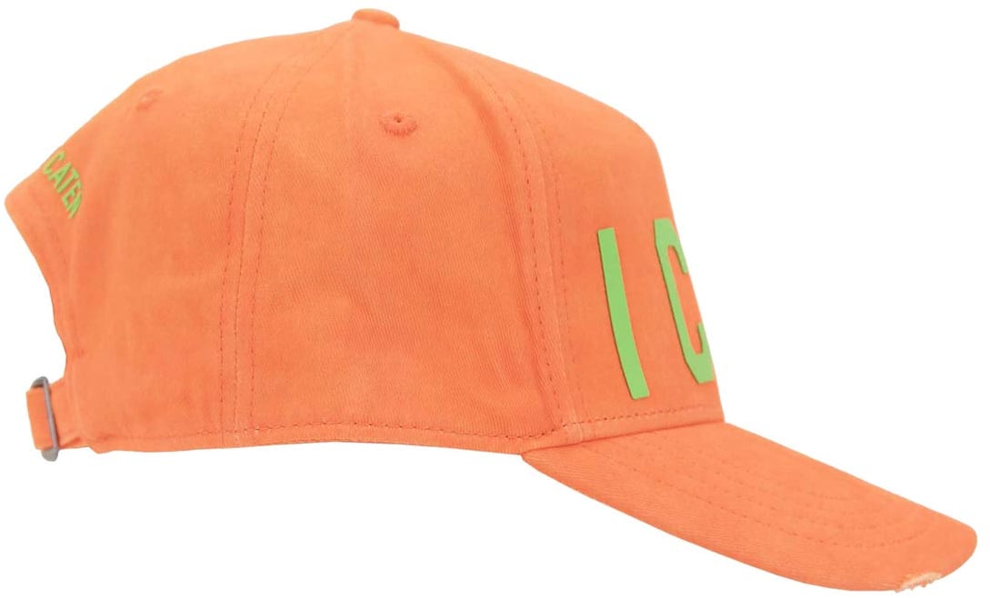 Dsquared2 Icon Logo Baseball Cap Oranje