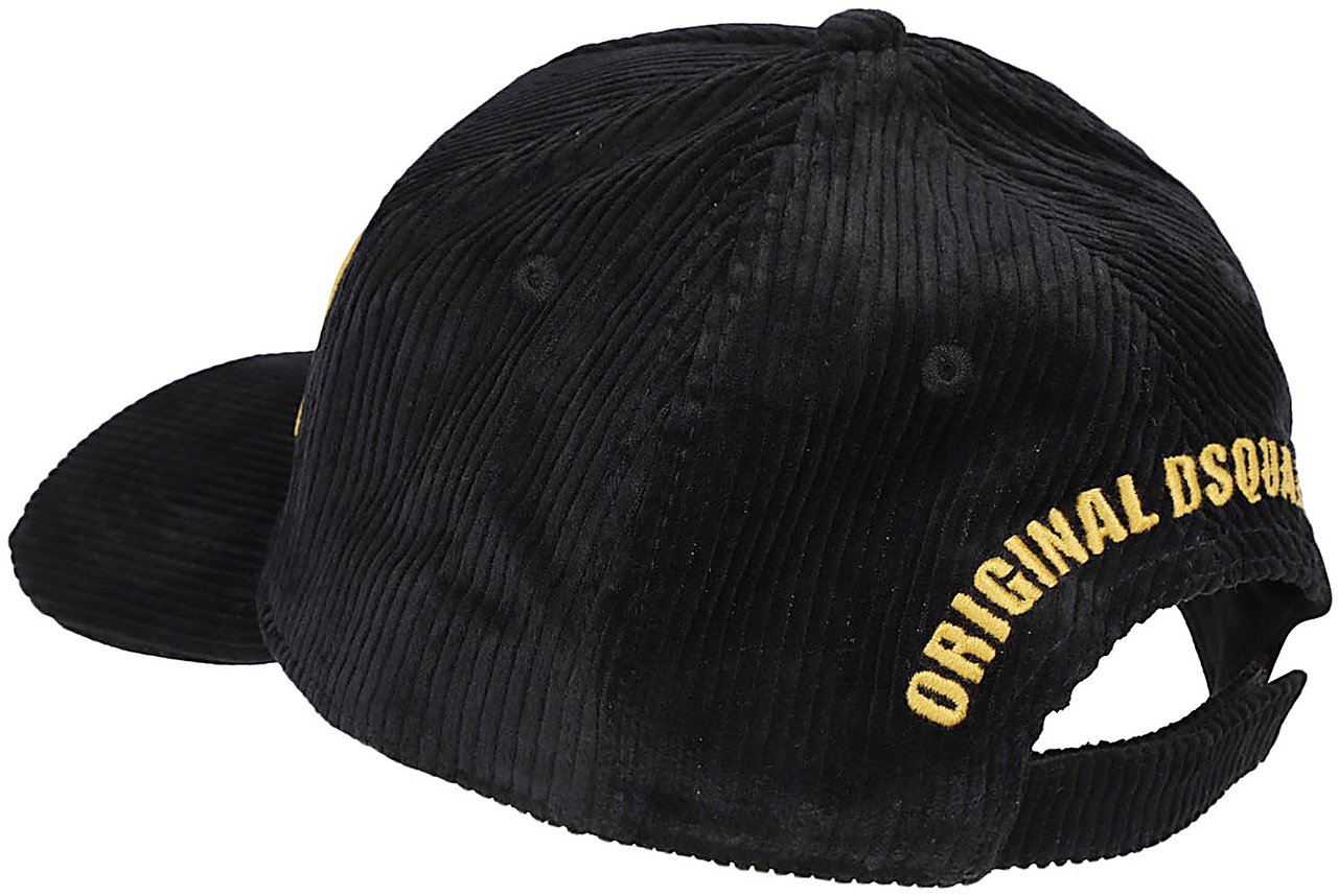 Dsquared2 Souvenir From Canada Baseball Cap Black Zwart