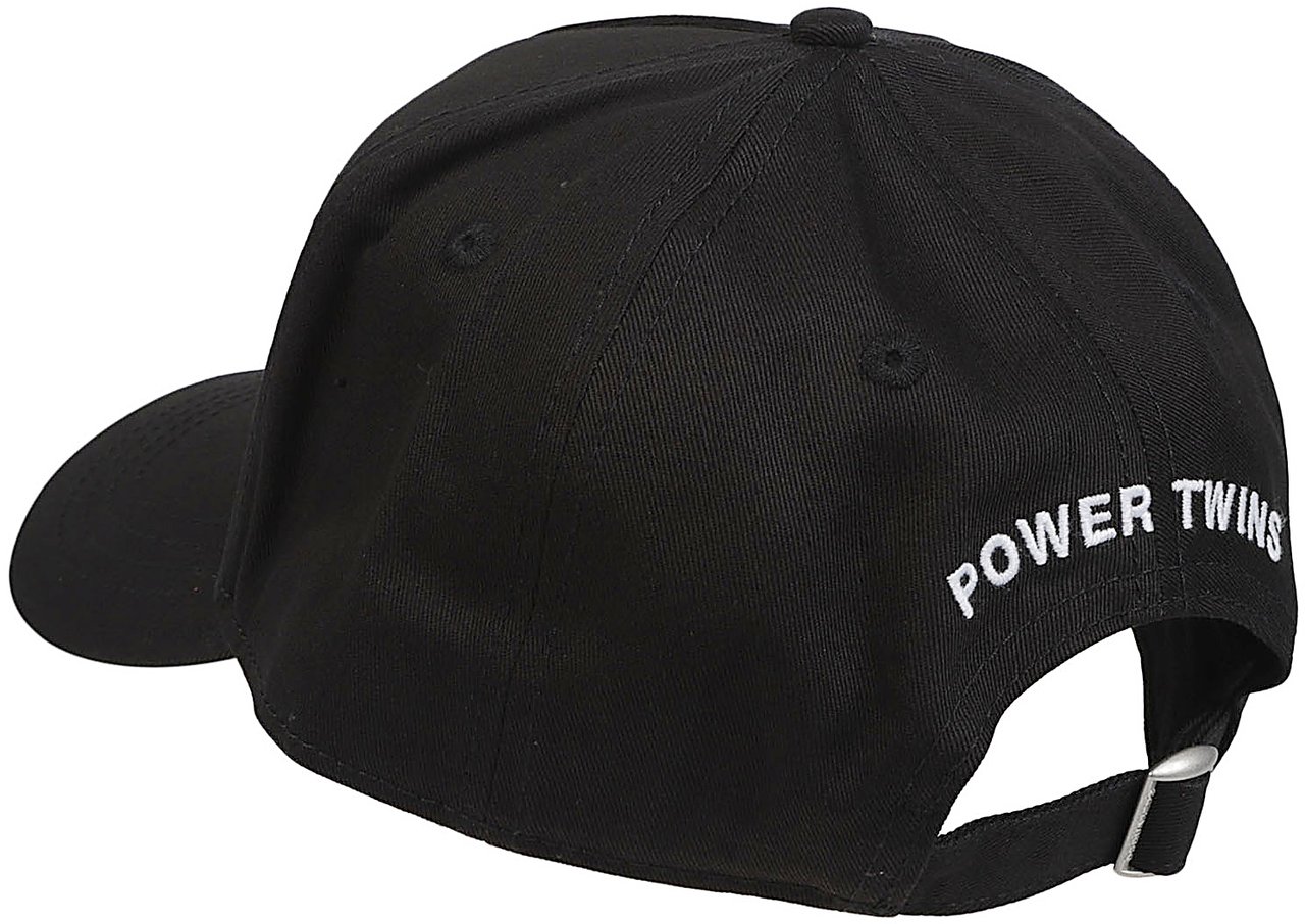 Dsquared2 Rebels Baseball Cap Black Zwart