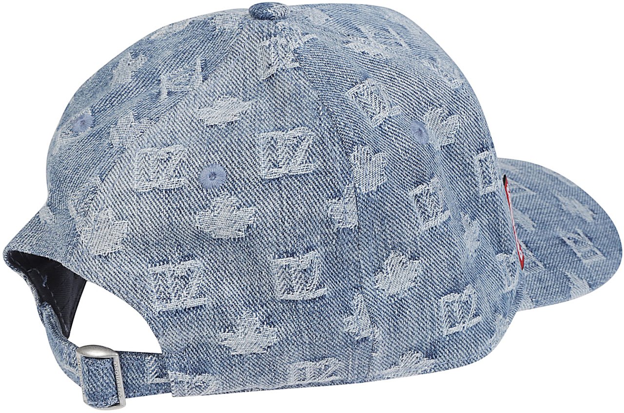 Dsquared2 Monogram Baseball Cap Blue Blauw