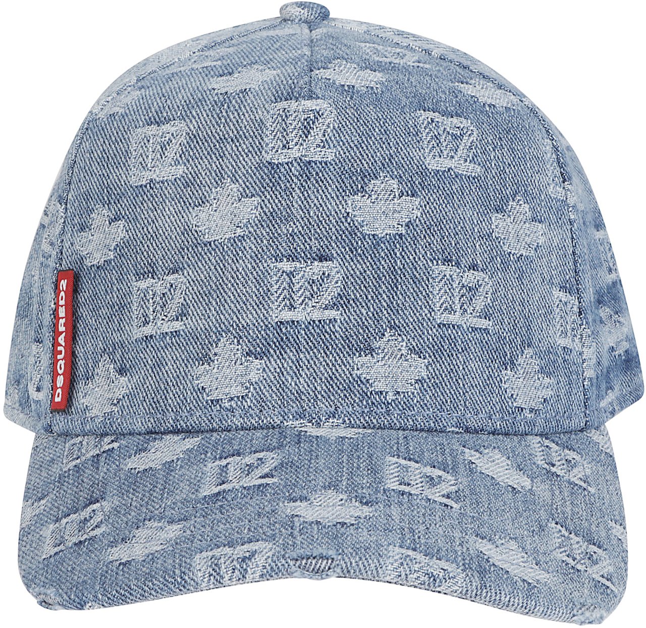 Dsquared2 Monogram Baseball Cap Blue Blauw