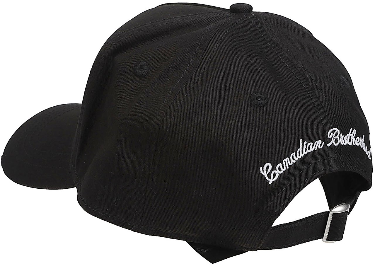 Dsquared2 Signature Baseball Cap Black Zwart