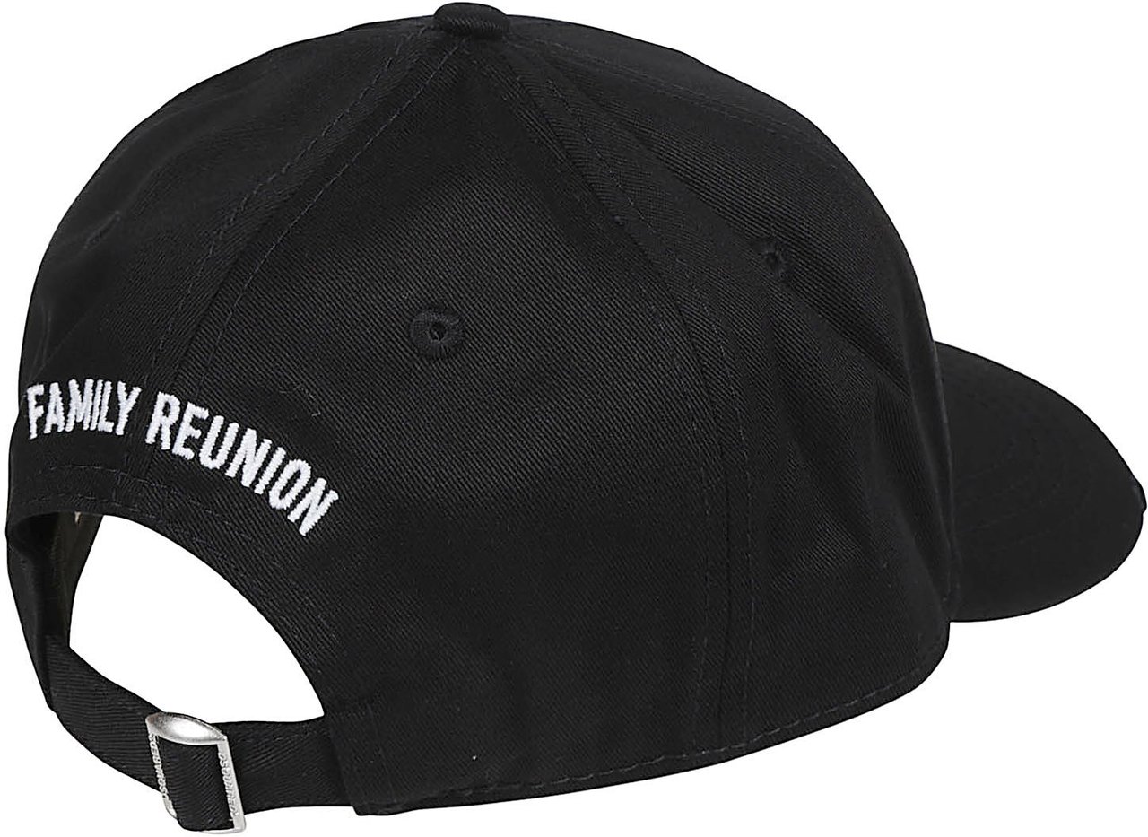 Dsquared2 Logo Baseball Cap Black Zwart