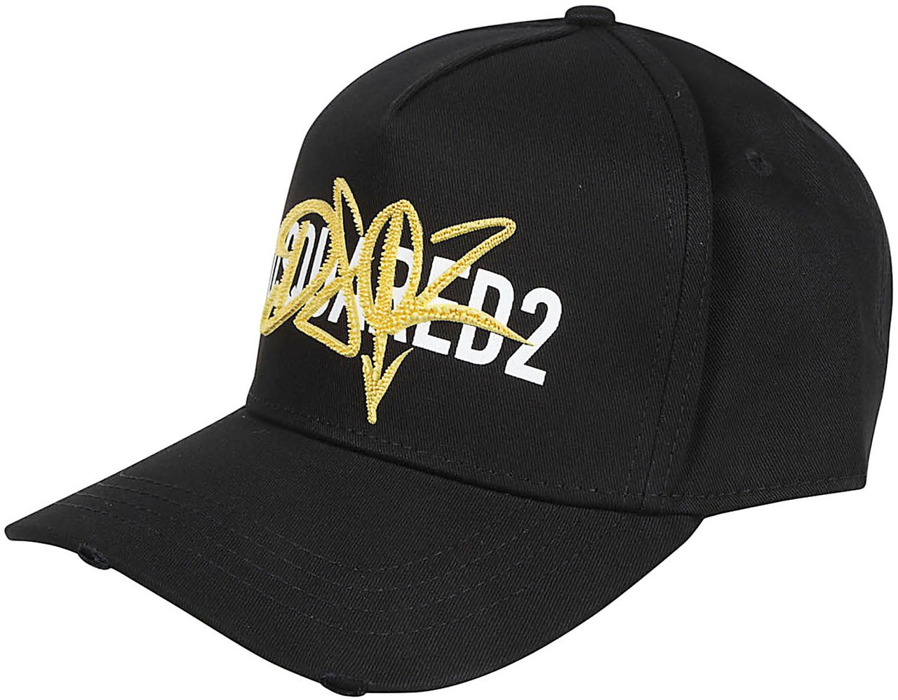 Dsquared2 Logo Baseball Cap Black Zwart