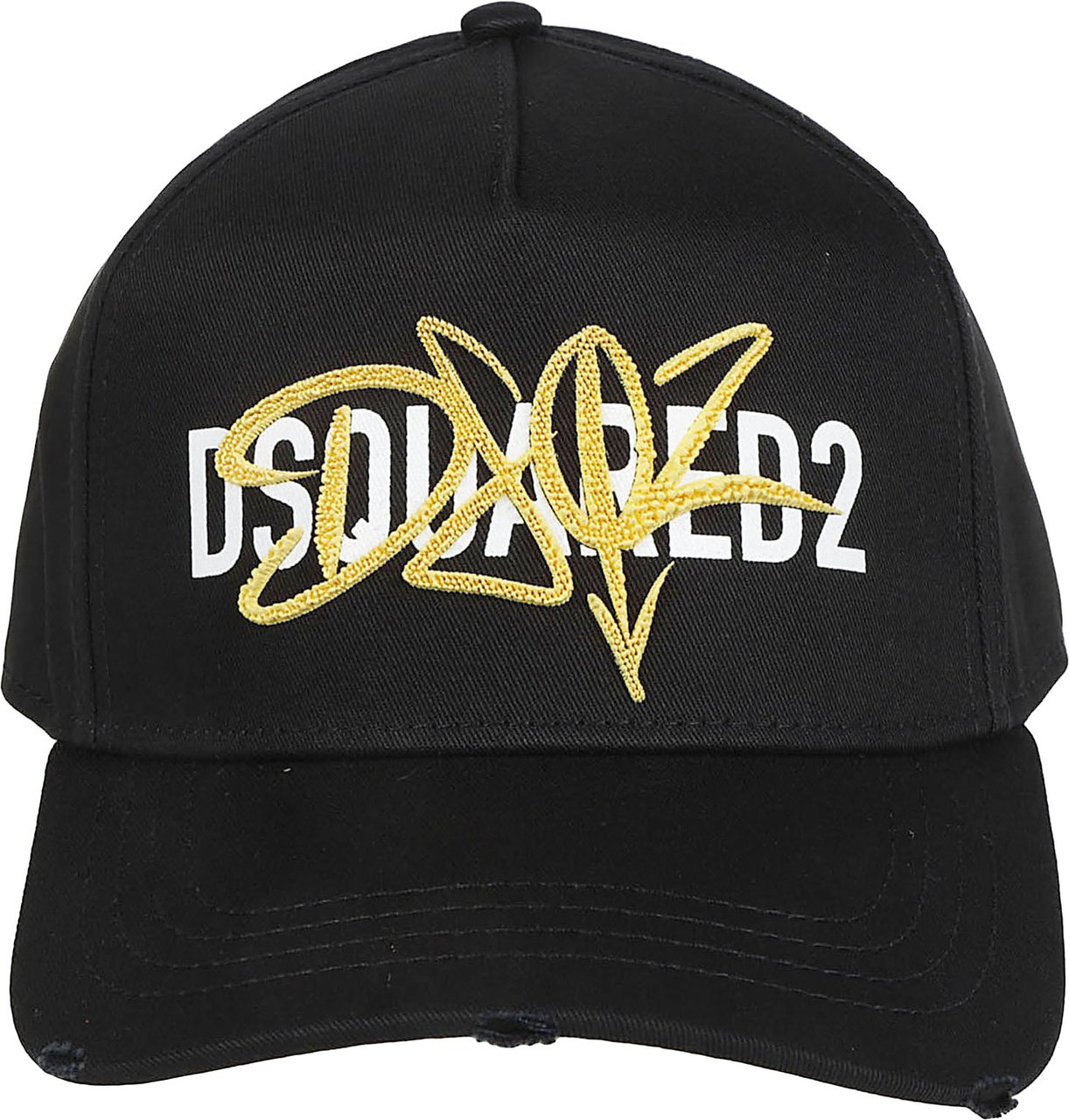 Dsquared2 Logo Baseball Cap Black Zwart