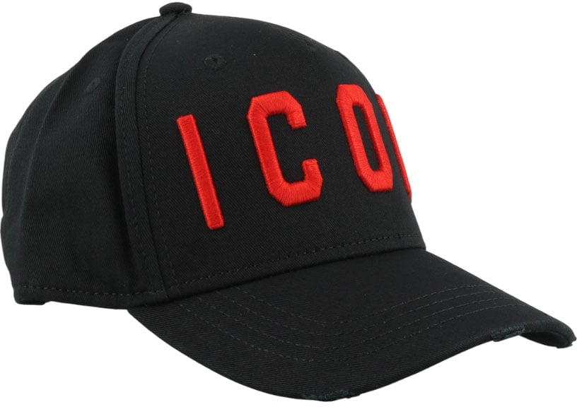 Dsquared2 Cappellino da baseball BE ICON rosso Zwart