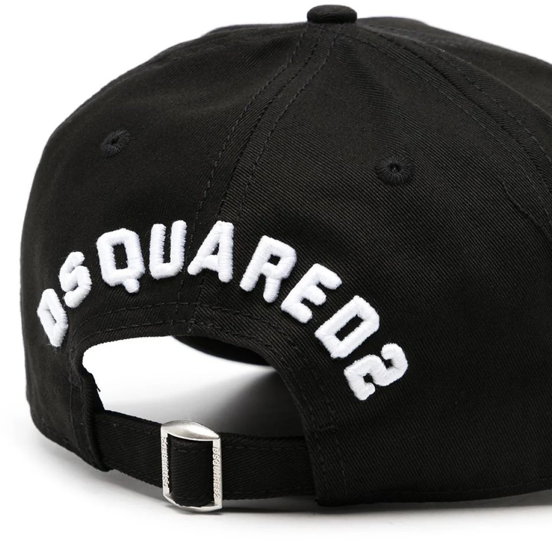Dsquared2 Icon Logo Baseball Cap Zwart