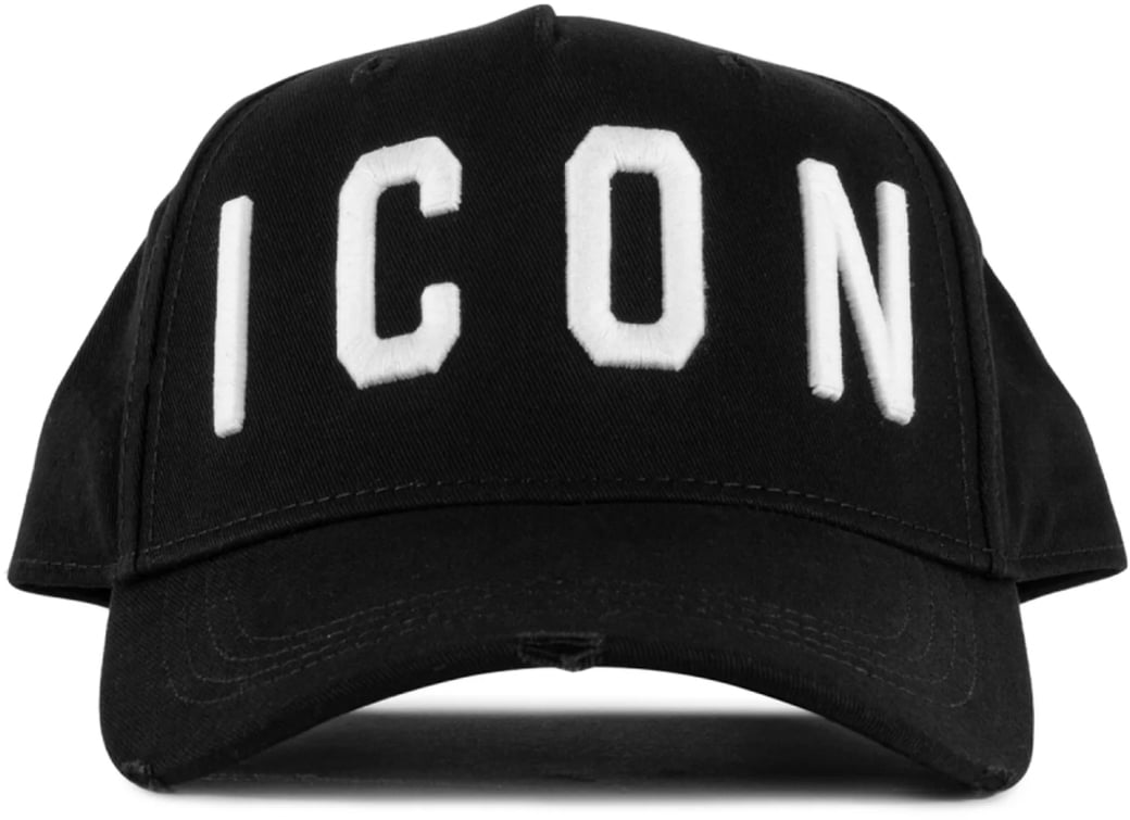 Dsquared2 Icon Logo Baseball Cap Zwart