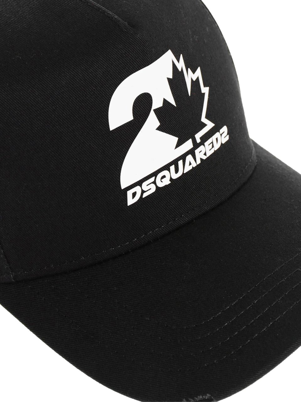 Dsquared2 Power Twins Logo Baseball Cap Zwart