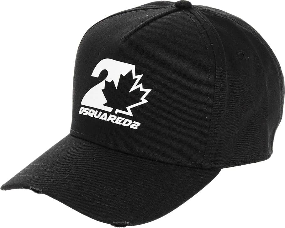 Dsquared2 Power Twins Logo Baseball Cap Zwart