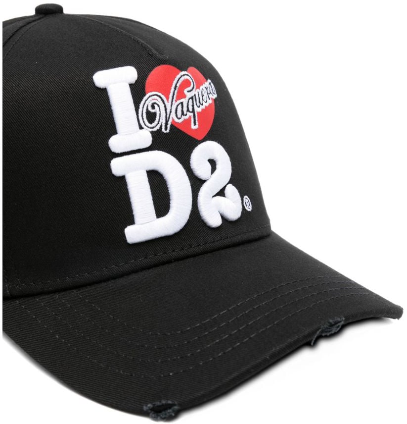 Dsquared2 Hats Black Zwart