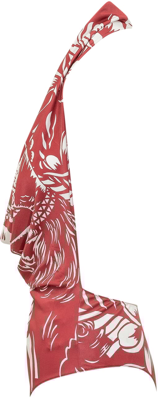 Dsquared2 DANCING FLOWERS BODY Rood