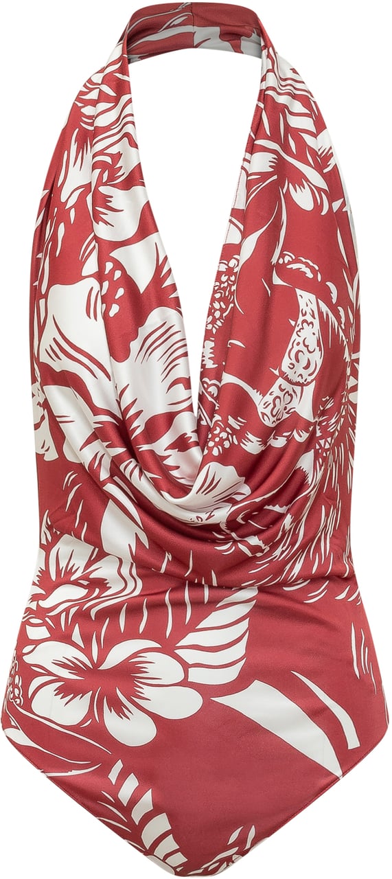 Dsquared2 DANCING FLOWERS BODY Rood