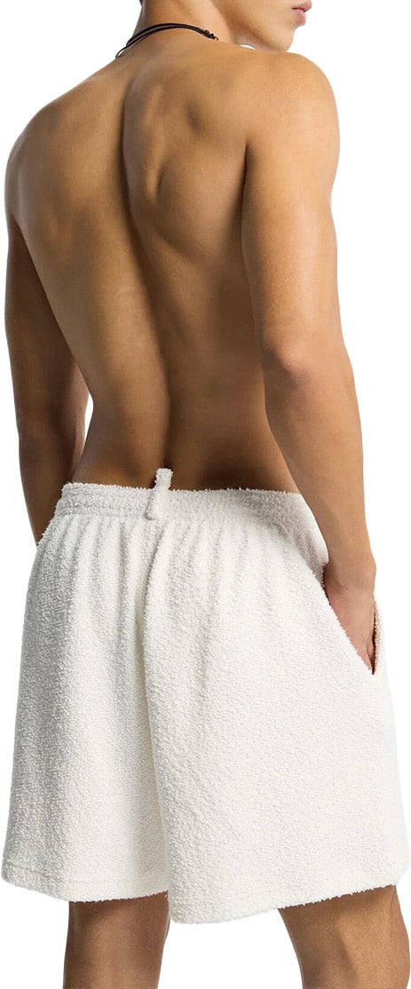 Dsquared2 Trousers White Wit