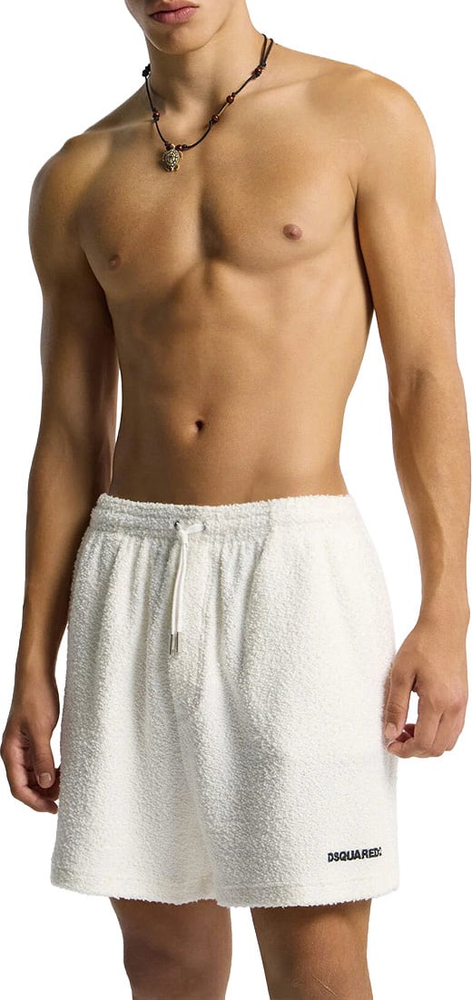 Dsquared2 Trousers White Wit