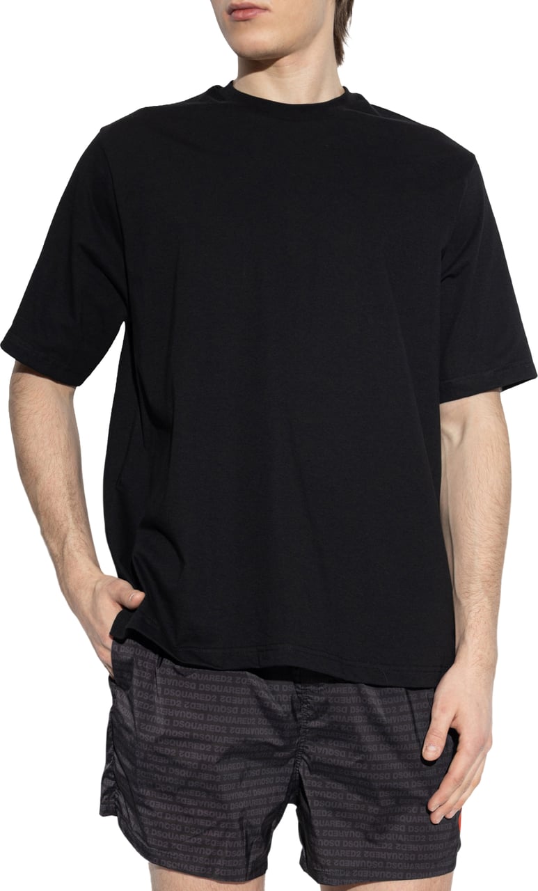 Dsquared2 T-Shirts And Polos Black Zwart