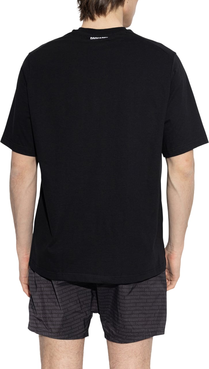Dsquared2 T-Shirts And Polos Black Zwart