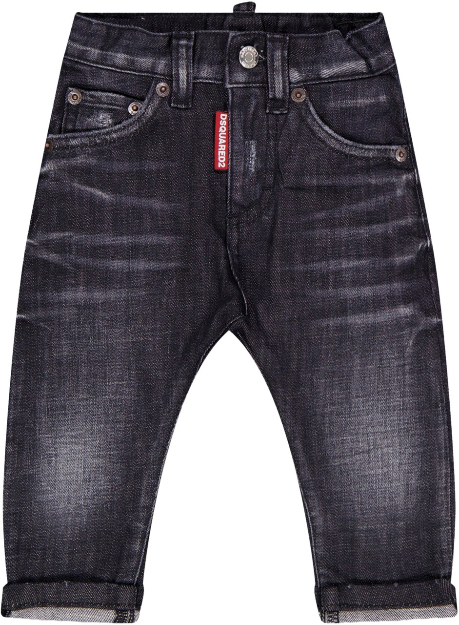 Dsquared2 Baby Jongens Jeans In Zwart Zwart