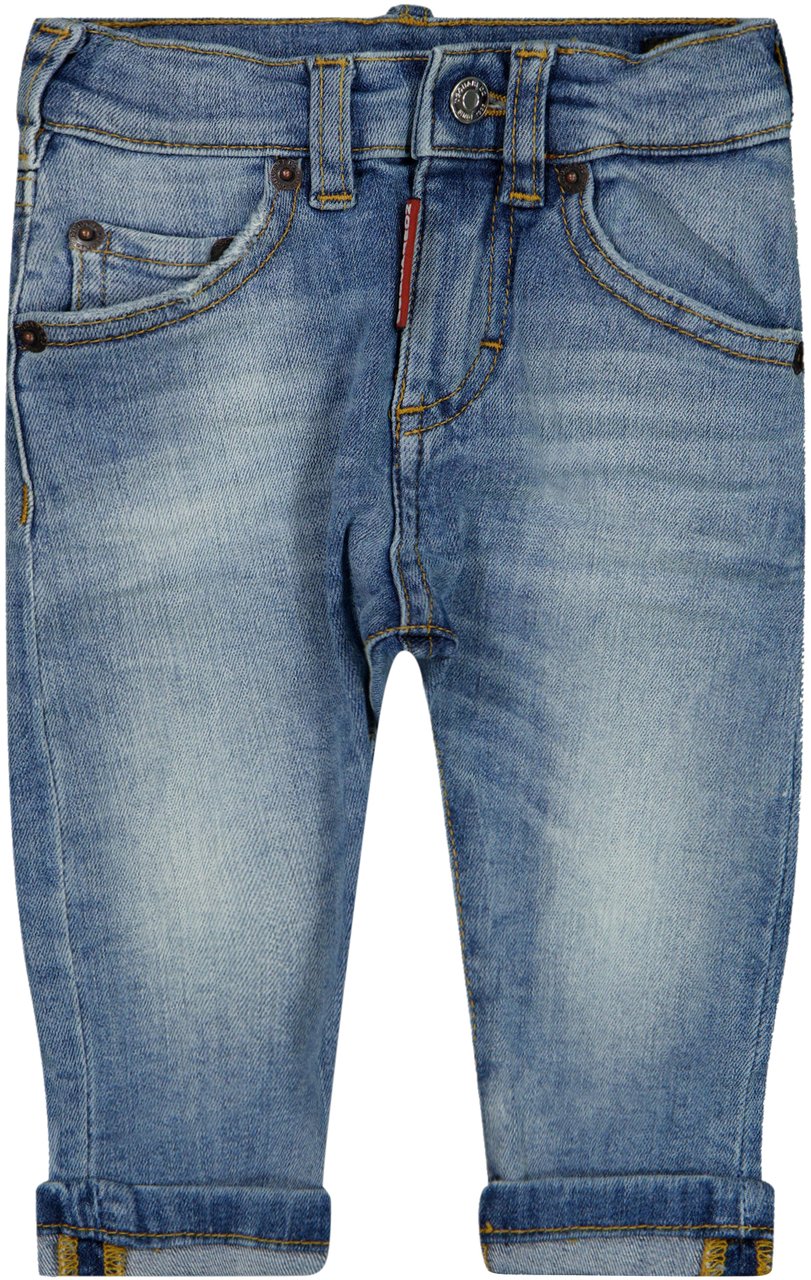 Dsquared2 Dsquared2 Baby Jongens Jeans In Licht Blauw Blauw