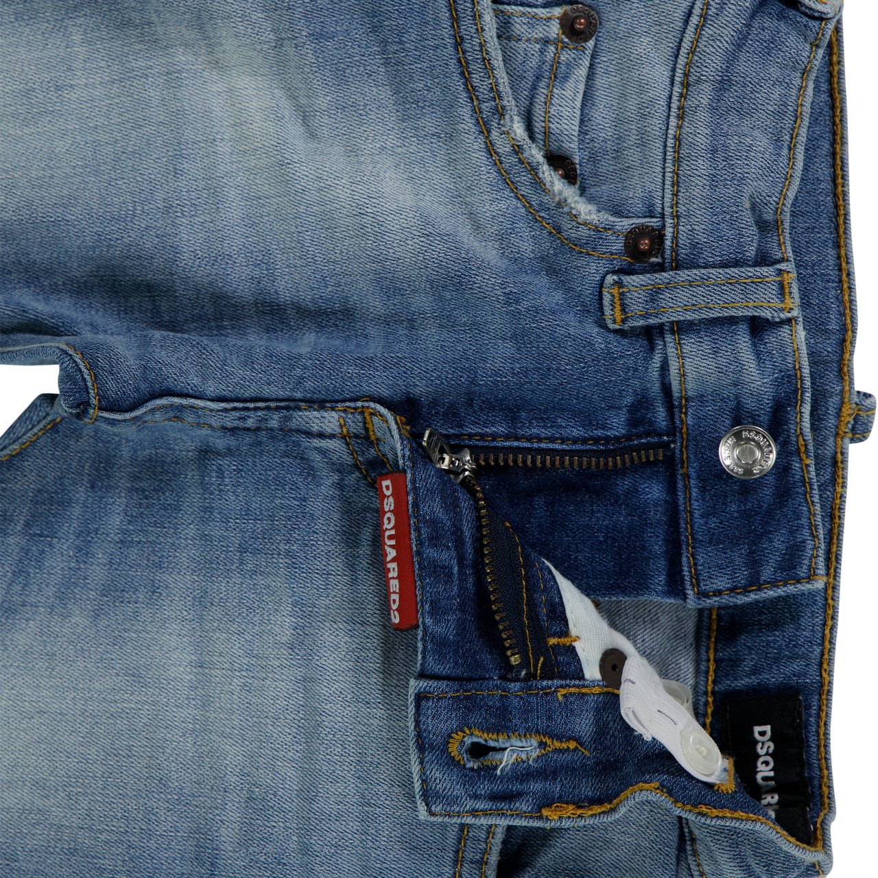 Dsquared2 Dsquared2 Baby Jongens Jeans In Licht Blauw Blauw