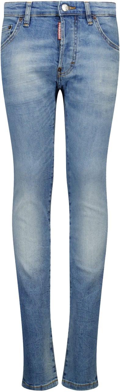 Dsquared2 Dsquared2 Cool Guy Kinder Jongens Jeans In Licht Blauw Blauw