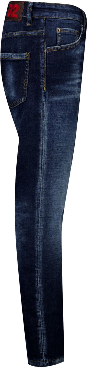 Dsquared2 Dsquared2 Stanislav Kinder Unisex Jeans In Blauw Blauw