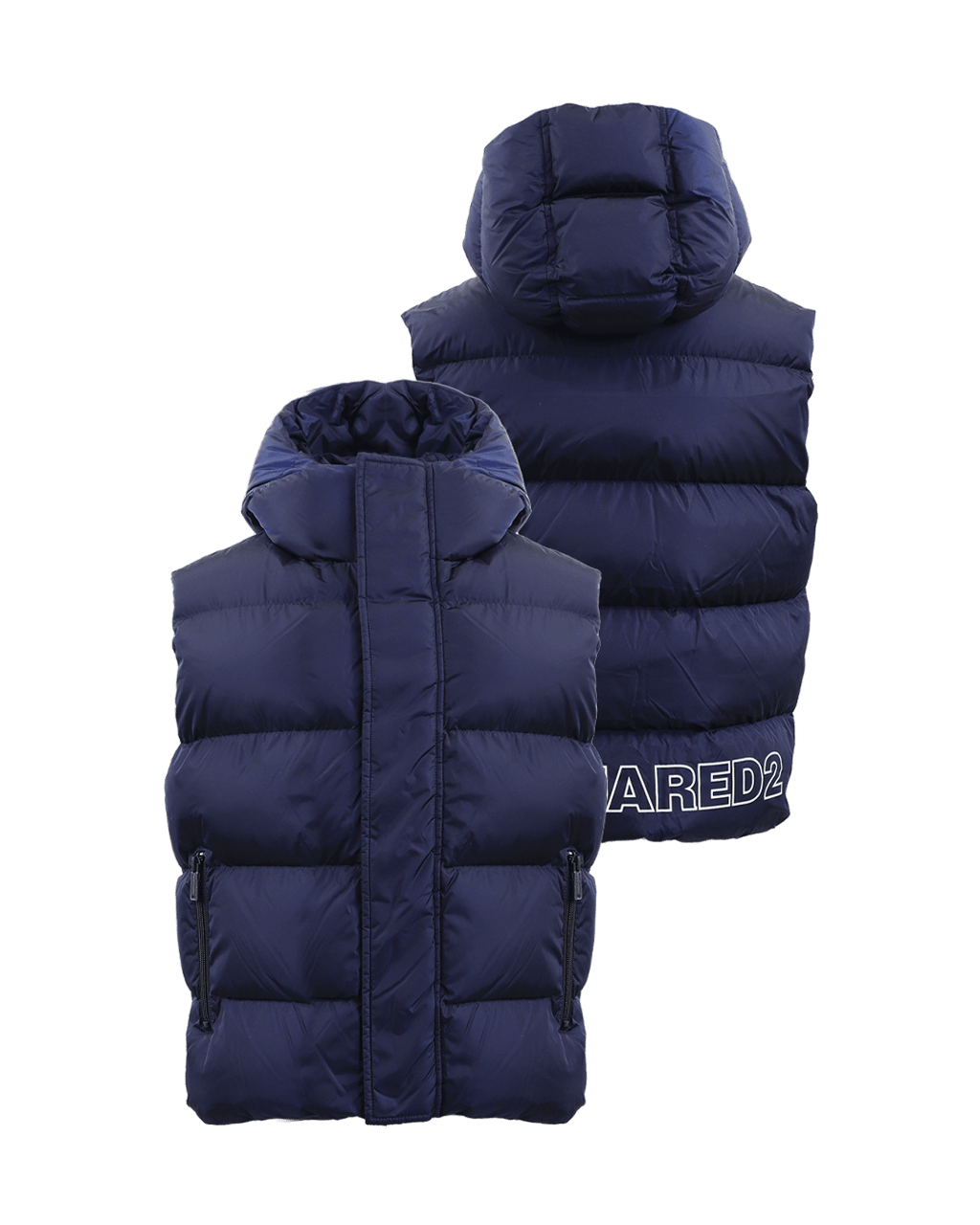 Dsquared2 Kids Gile Bodywarmer Blauw Blauw