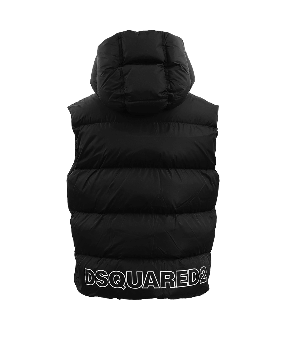 Dsquared2 Kids Gile Bodywarmer Zwart Zwart