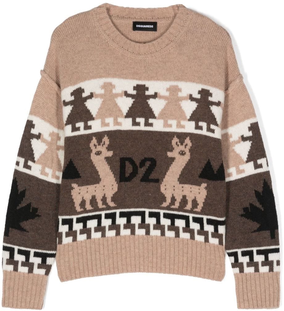 Dsquared2 maglia beige Beige