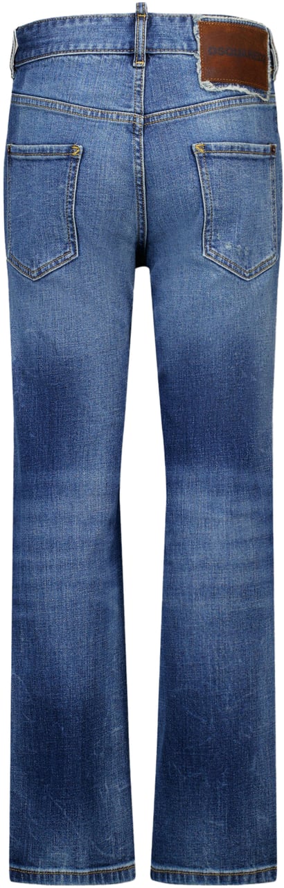 Dsquared2 Dsquared2 Kinder Unisex Jeans In Blauw Blauw