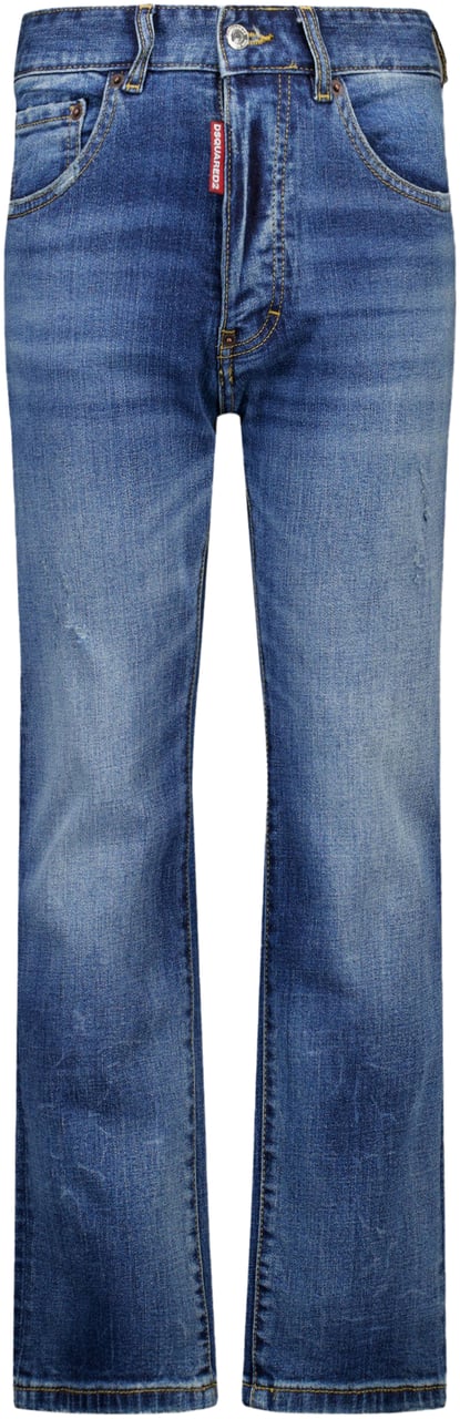 Dsquared2 Dsquared2 Kinder Unisex Jeans In Blauw Blauw