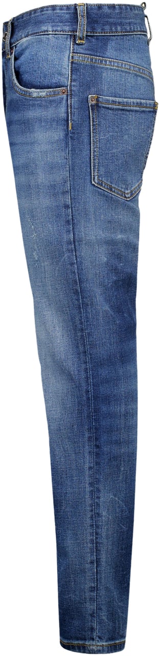 Dsquared2 Dsquared2 Kinder Unisex Jeans In Blauw Blauw